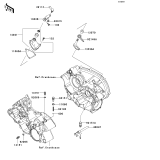 KAWASAKI, KVF650-A1 2002, GEAR CHANGE MECHANISM