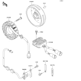KAWASAKI, KVF650-A1 2002, GENERATOR