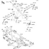 KAWASAKI, KVF650-A1 2002, FRAME