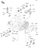 KAWASAKI, KVF650-A1 2002, SWINGARM