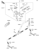 KAWASAKI, KVF650-A1 2002, FRONT MASTER CYLINDER