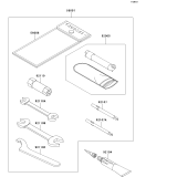 KAWASAKI, KVF650-A1 2002, OWNER'S TOOLS