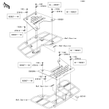 KAWASAKI, KVF650-A1 2002, OPTIONAL PARTS(CARRIER)