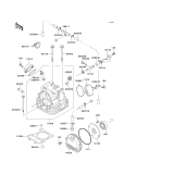 KAWASAKI, KLF220-A15 2002, CYLINDER HEAD