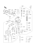 KAWASAKI, KLF220-A15 2002, CARBURETOR