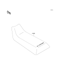 KAWASAKI, KLF220-A15 2002, SEAT