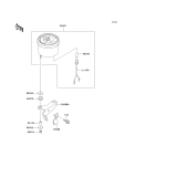 KAWASAKI, KLF220-A15 2002, METER(S)(AS,EU)