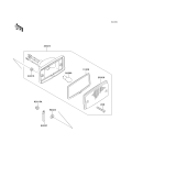 KAWASAKI, KLF220-A15 2002, TAILLIGHT(S)