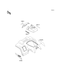 KAWASAKI, KLF220-A15 2002, DECALS(EU,UK)