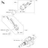 KAWASAKI, KVF650FEF 2014, CRANKSHAFT