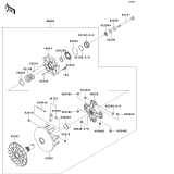 KAWASAKI, KVF650FEF 2014, DRIVE CONVERTER