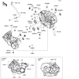 KAWASAKI, KVF650FEF 2014, CRANKCASE