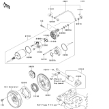 KAWASAKI, KVF650FEF 2014, STARTER MOTOR