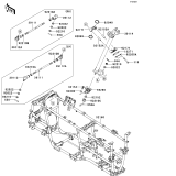 KAWASAKI, KVF650FEF 2014, FRAME
