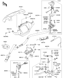 KAWASAKI, KVF650FEF 2014, HANDLEBAR