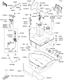 KAWASAKI, KVF650FEF 2014, FUEL TANK