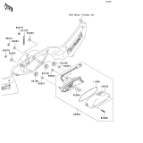 KAWASAKI, KVF650FEF 2014, TAILLIGHT(S)