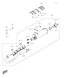 KAWASAKI, KVF450ASFNN 2025, MUFFLER(S)