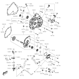 KAWASAKI, KVF450ASFNN 2025, LEFT ENGINE COVER(S)