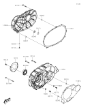KAWASAKI, KVF450ASFNN 2025, RIGHT ENGINE COVER(S)