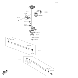 KAWASAKI, KVF450ASFNN 2025, STEERING SHAFT