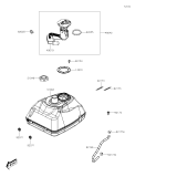 KAWASAKI, KVF450ASFNN 2025, FUEL TANK