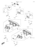 KAWASAKI, KVF450ASFNN 2025, TAILLIGHT(S)