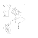 KAWASAKI, KLF220-A5 1992,KLF220-A6 1993,KLF220-A7 1994,KLF220-A8 1995,KLF220-A8A 1995, IGNITION SYSTEM