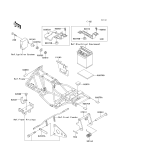 KAWASAKI, KLF220-A5 1992,KLF220-A6 1993,KLF220-A7 1994,KLF220-A8 1995,KLF220-A8A 1995, BATTERY CASE