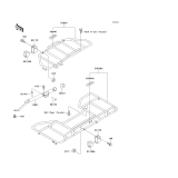 KAWASAKI, KLF220-A5 1992,KLF220-A6 1993,KLF220-A7 1994,KLF220-A8 1995,KLF220-A8A 1995, CARRIER(S)
