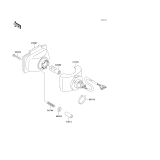 KAWASAKI, KLF220-A5 1992,KLF220-A6 1993,KLF220-A7 1994,KLF220-A8 1995,KLF220-A8A 1995, HEADLIGHT(S)