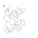 KAWASAKI, KLF300-C9 1997, ENGINE COVER(S)
