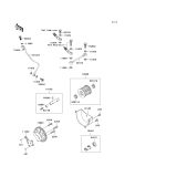KAWASAKI, KLF300-C9 1997, OIL PUMP
