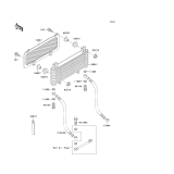 KAWASAKI, KLF300-C9 1997, RADIATOR
