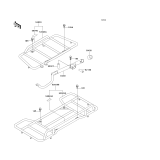 KAWASAKI, KLF300-C9 1997, CARRIER(S)