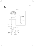 KAWASAKI, KLF300-C9 1997, METER(S)