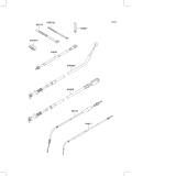 KAWASAKI, KLF300-C9 1997, CABLES