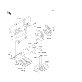 KAWASAKI, KLF300-C9 1997, GUARD(S)