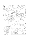 KAWASAKI, KLF300-C9 1997, CHASSIS ELECTRICAL EQUIPMENT