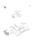 KAWASAKI, KLF300-C9 1997, DECALS