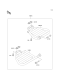 KAWASAKI, KLF300-C9 1997, OPTIONAL PARTS(FOOTRESTS)