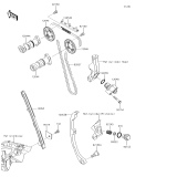 KAWASAKI, BR250FHF 2017, CAMSHAFT(S)/TENSIONER