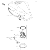 KAWASAKI, BR250FHF 2017, FUEL PUMP