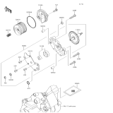 KAWASAKI, BR250FHF 2017, OIL PUMP