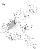 KAWASAKI, BR250FHF 2017, RADIATOR