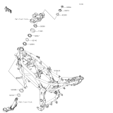 KAWASAKI, BR250FHF 2017, FRAME