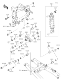 KAWASAKI, BR250FHF 2017, SUSPENSION/SHOCK ABSORBER
