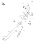 KAWASAKI, BR250FHF 2017, STAND(S)