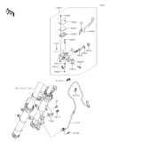 KAWASAKI, BR250FHF 2017, FRONT MASTER CYLINDER