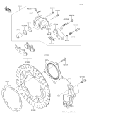 KAWASAKI, BR250FHF 2017, FRONT BRAKE